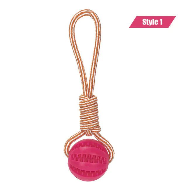 Interactive Bite-Resistant Dog Pulling Rope Toy
