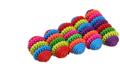 Colorful Swivel Dog Toy for Molar Health