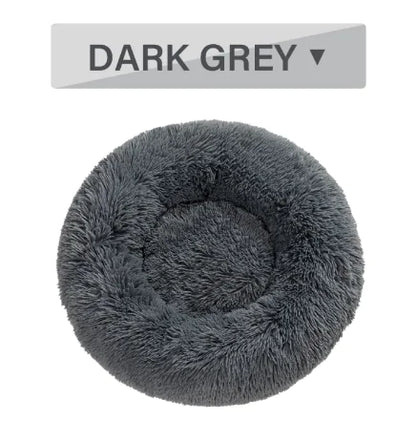 Fluffy Donut Pet Bed