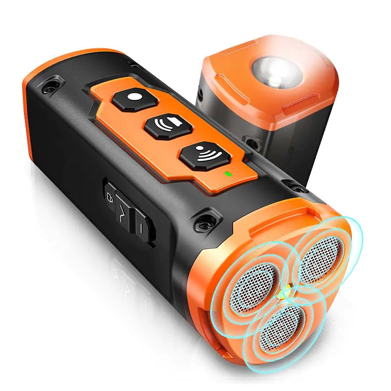 Gentle Ultrasonic Dog Repeller with Flashlight Feature