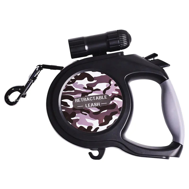 Detachable High-Intensity Flashlight with 8m Leash