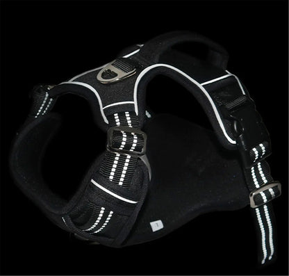 Durable Waterproof Pet Harness with Vertical Handle