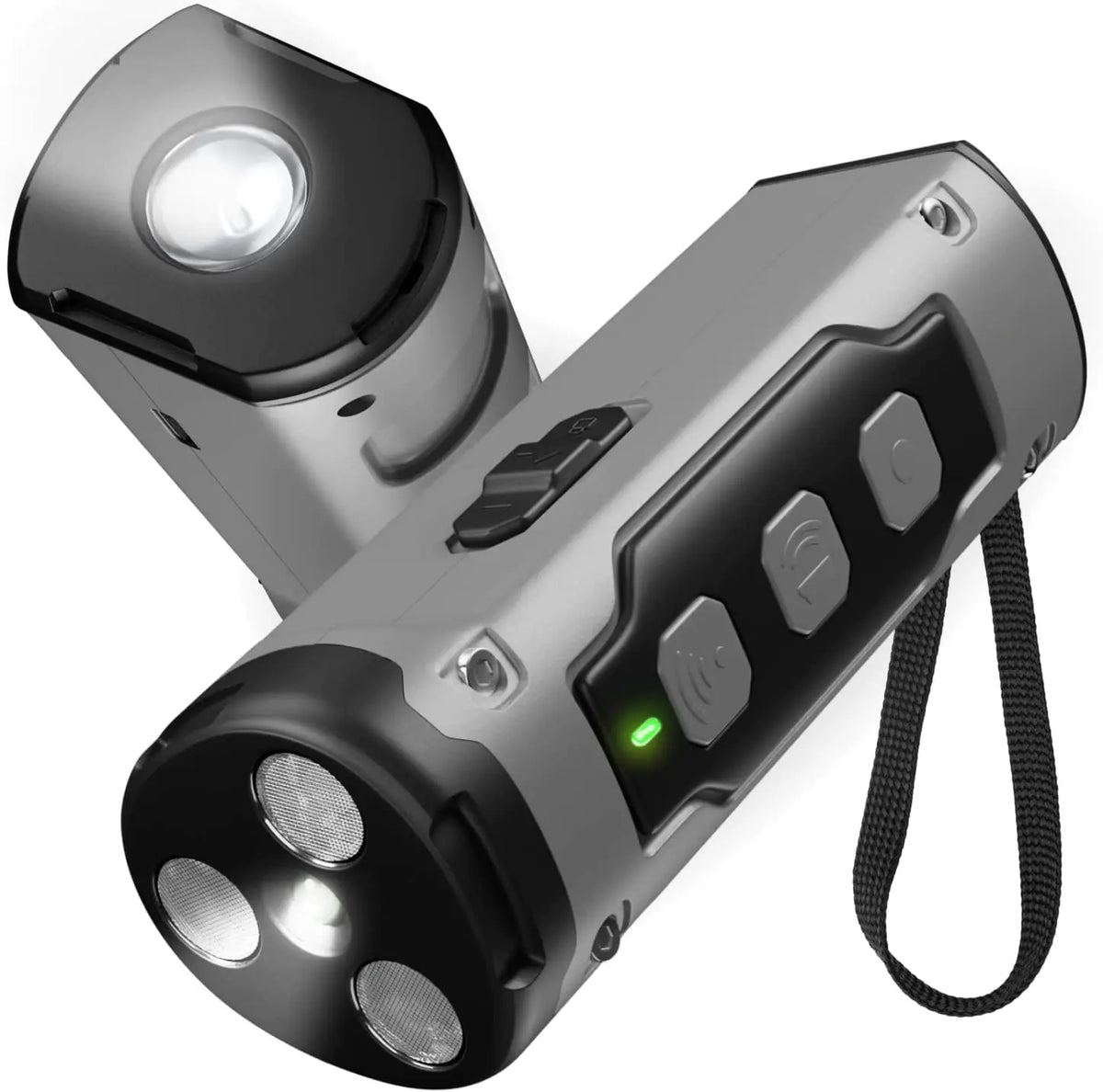 Gentle Ultrasonic Dog Repeller with Flashlight Feature