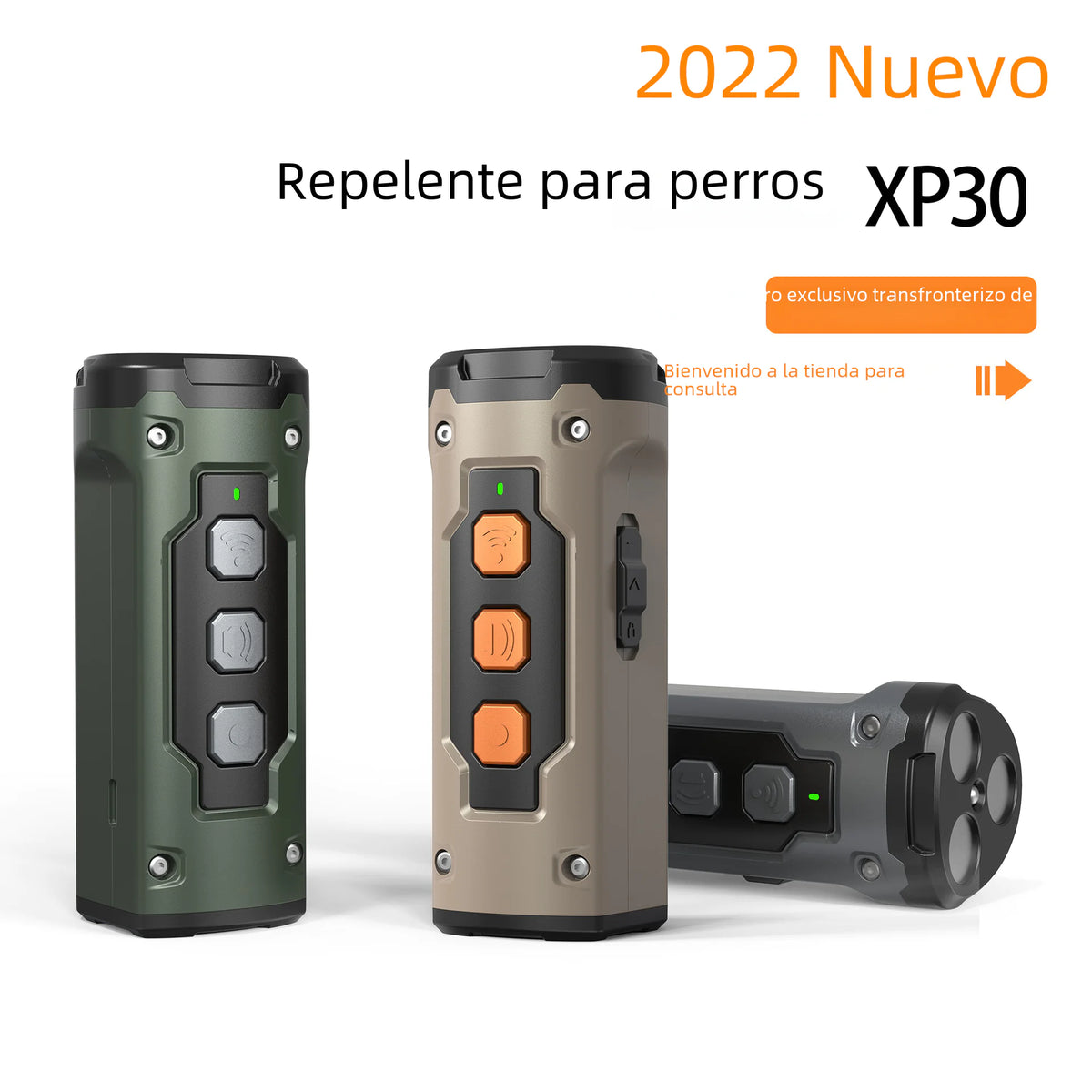 Gentle Ultrasonic Dog Repeller with Flashlight Feature