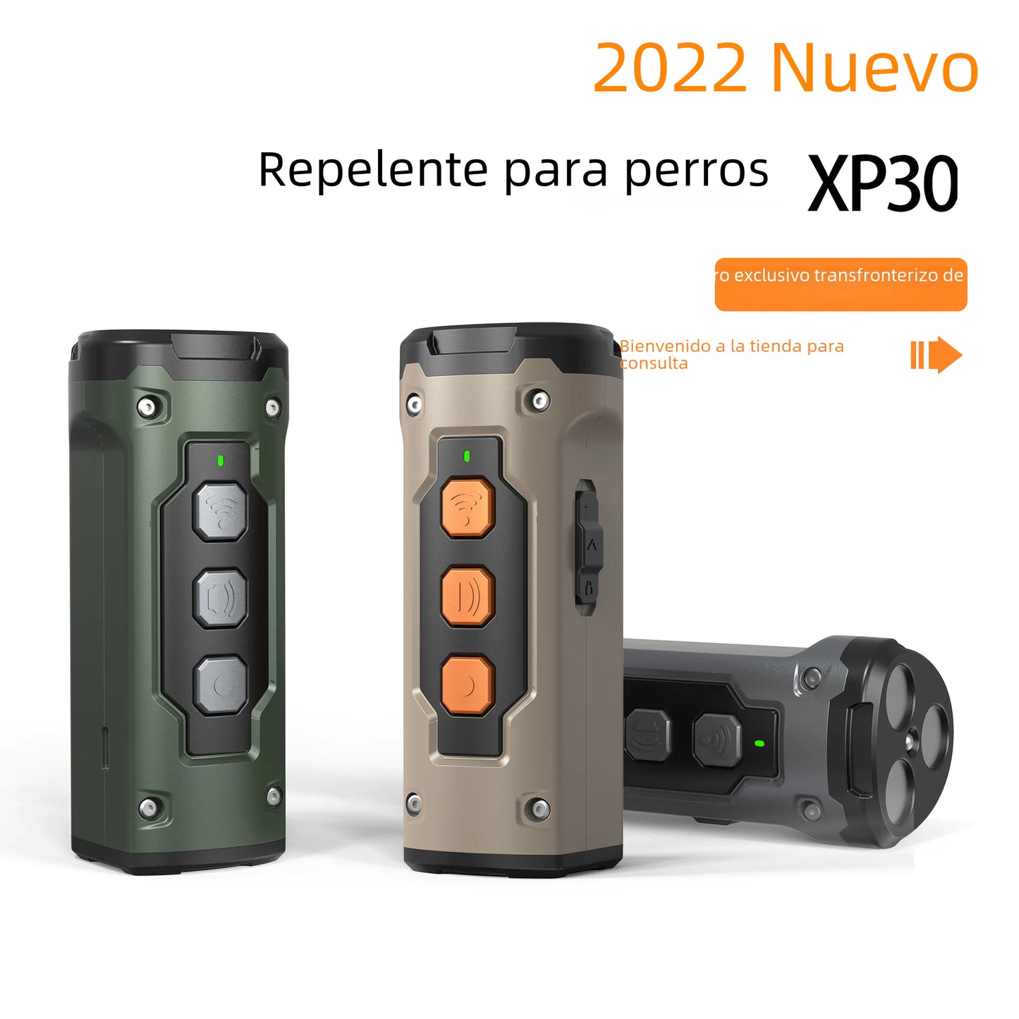 Gentle Ultrasonic Dog Repeller with Flashlight Feature