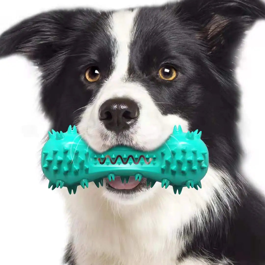 Rubber Molar Stick Chew Toy for Aggressive Dogs