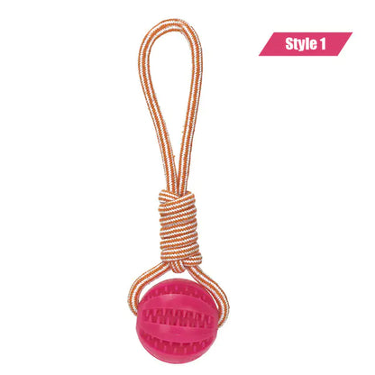 Interactive Bite-Resistant Dog Pulling Rope Toy