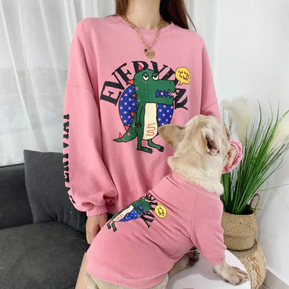 Pet Parent-Child Outfits Better Than Panda Apparel